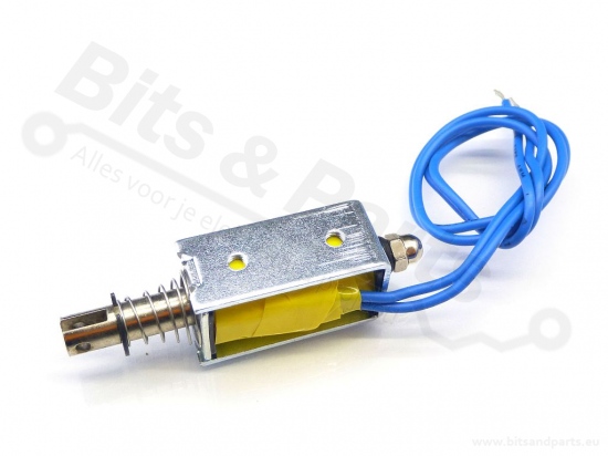 Elektromagneet / Solenoïde actuator - trekkend 12V